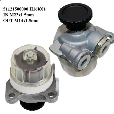 51121500000 51121500001 51121500002 61121500001 MAN Pompa Carburante IN M22x1.5 OUT M14 x 1.5
