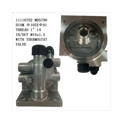 11110708 21030176 Testa del filtro per carburante  Cassa del filtro senza valvola termostatica