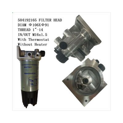 Capo del filtro del carburante MD5790PRV10RCR01 504192165 per IVECOTRUCK AD/AT/AS Stralis AD/AT Trakker Eurocargo Euro 5