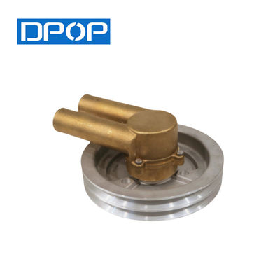 DPOP Pompa di acqua marina grezza 21214596 3858229 Pulley a doppia cintura V per Volvo Penta 4.3, 5.0, 5,7 GL