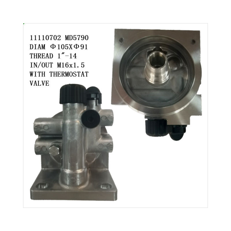 11110708 21030176 Testa del filtro per carburante  Cassa del filtro senza valvola termostatica