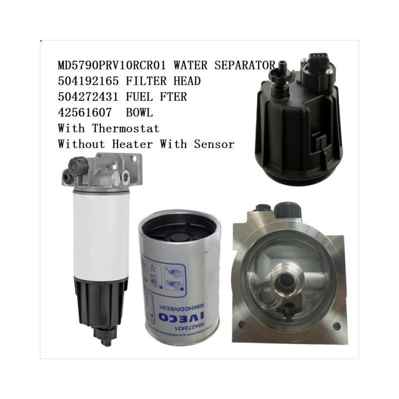 Capo del filtro del carburante MD5790PRV10RCR01 504192165 per IVECOTRUCK AD/AT/AS Stralis AD/AT Trakker Eurocargo Euro 5
