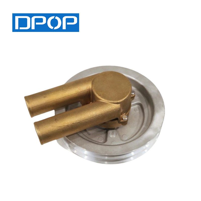 DPOP Pompa di acqua marina grezza 21214596 3858229 Pulley a doppia cintura V per Volvo Penta 4.3, 5.0, 5,7 GL