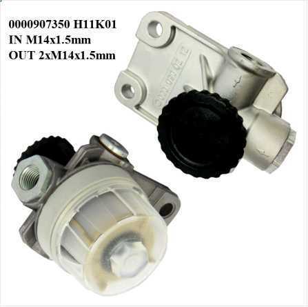 Pompa carburante (corpo valvola rinforzato Hengst) OE 0000907350 per camion MERCEDES-BENZ MK/NG/SK